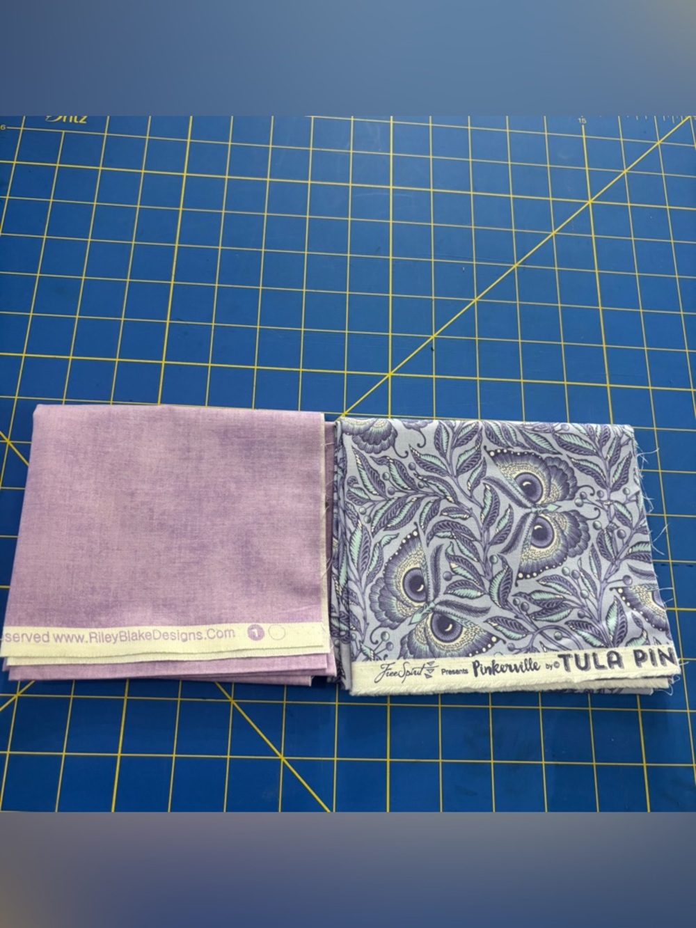 Tula Pink Pinkerville Enlightenment Daydream, Riley Blake Purple Fabric Bundle